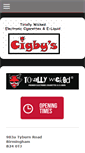 Mobile Screenshot of cigbys.co.uk